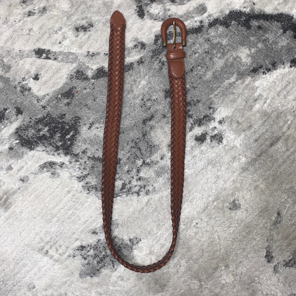 Woven Brown Belt